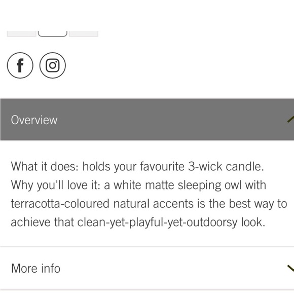 Gorgeous Owl 3-Wick Candle Pedestal - Picture 4 of 5